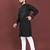 Black original mirror work men's kurta and Pajama for Mens