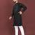 Black original mirror work men's kurta and Pajama for Mens
