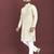 White original mirror work men's kurta and Pajama for Mens