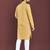 Yellow original mirror work men's kurta and Pajama for Mens