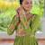 Paroot rayon kutchi gamthi work navratri kurti