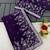 Purple embroidered print Jimmy Choo Saree with stitched blouse