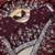 Wine embroidered print Jimmy Choo Saree with stitched blouse