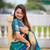 Green Maharastrian Paithani silk blend Saree