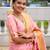 Pink Maharastrian Paithani silk blend Saree