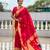 Rani Pink Maharastrian Paithani silk blend Saree