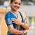 Teal Maharastrian Paithani silk blend Saree