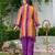 Jayti imperial multicolor printed linen blend co ord set