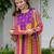 Jayti imperial multicolor printed linen blend co ord set