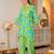 Jayti kelly multicolor printed linen blend co ord set