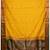 Yellow and green semi silk saree