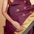 Wine purple pattu saree