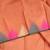 Biscuit temple border silk saree