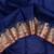 Royal blue and pink silk saree