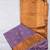 Lilac lavender semi soft silk saree