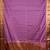 Lavender semi soft silk saree