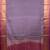 Pastel lavender semi soft silk saree