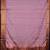 Pastel lavender borderless semi silk saree