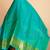 Red and blue kanjivaram silk saree