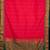 Reddish pink semi silk saree