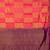 Peach borderless pure touch silk saree