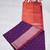 purple Tussar kanjivaram silk saree