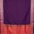 purple Tussar kanjivaram silk saree
