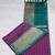 Purple brocade semi soft silk saree