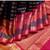 Blue and pink bridal silk saree