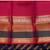 Blue and pink bridal silk saree