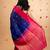 Ms blue kanchi silk saree