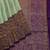 Celadon green pure silk saree