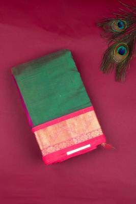 Green vaira oosi sico saree 1