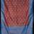 Blue and purple soft silk saree