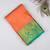 Orange pure touch silk saree