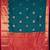 Navy blue and pink traditional semi silk saree