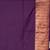 Green purple semi soft silk saree