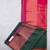 Dark green semi soft silk saree