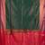 Dark green semi soft silk saree