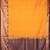 Orange semi soft silk saree