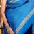 Peacock blue vairaoosi silk saree