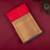 Red butta weave semi silk saree
