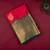 Red and green turning semi silk saree