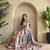 Light Pink silk blend Kalamkari Printed Saree