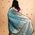 Grey ayiram butta pure silk saree