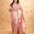 Champagne pure silk saree