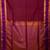 Wine brown soft silk saree