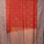 Brick red soft silk saree