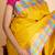 Yellow pattu saree
