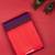 Purple and red silk cotton saree